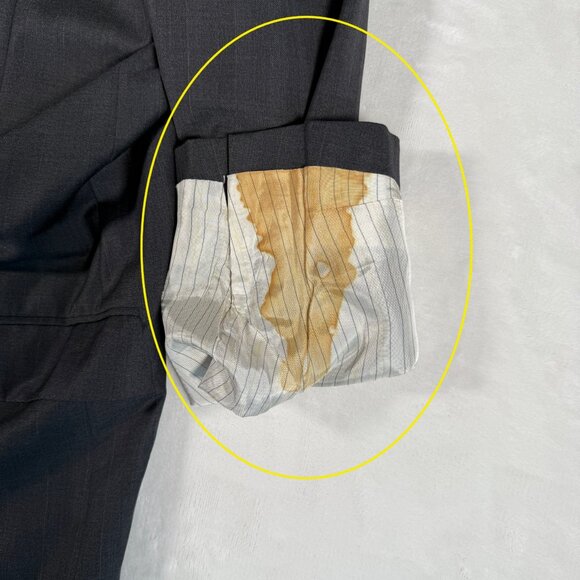 Ermenegildo Zegna Su Misura Blazer Men Size US 52L EUR 62L Gray Wool Switzerland - Picture 7 of 12